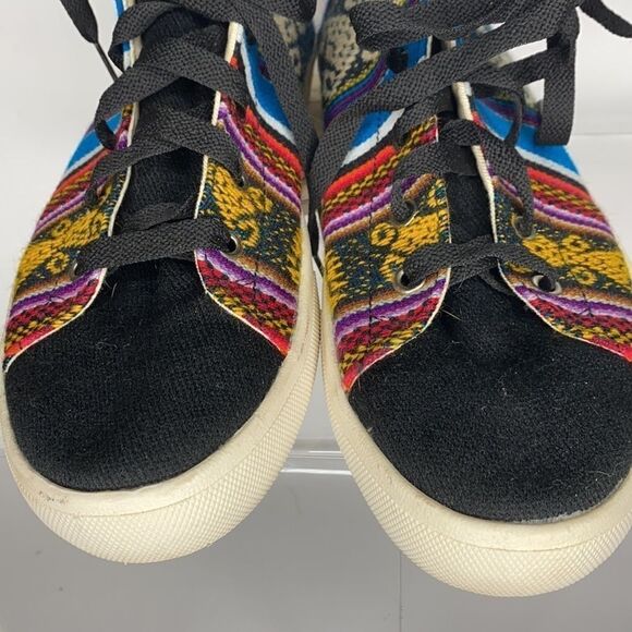 Iskay Woven High Top Inca‎ Tapestry Sneakers Eco-Friendly Men's 8 - Picture 2 of 13